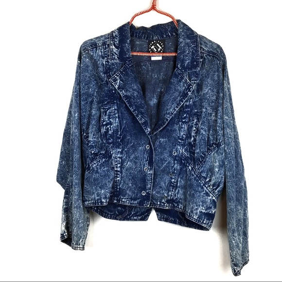 Vintage Jackets & Blazers - FINAL SALE 80s Denim Jacket AS IS